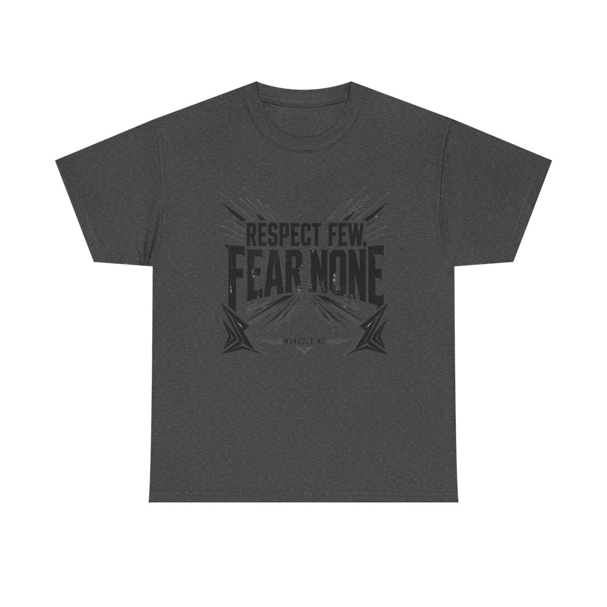 Mongols MC "Respect Few, Fear None" Unisex Tee - alternate angle 3, merchandise