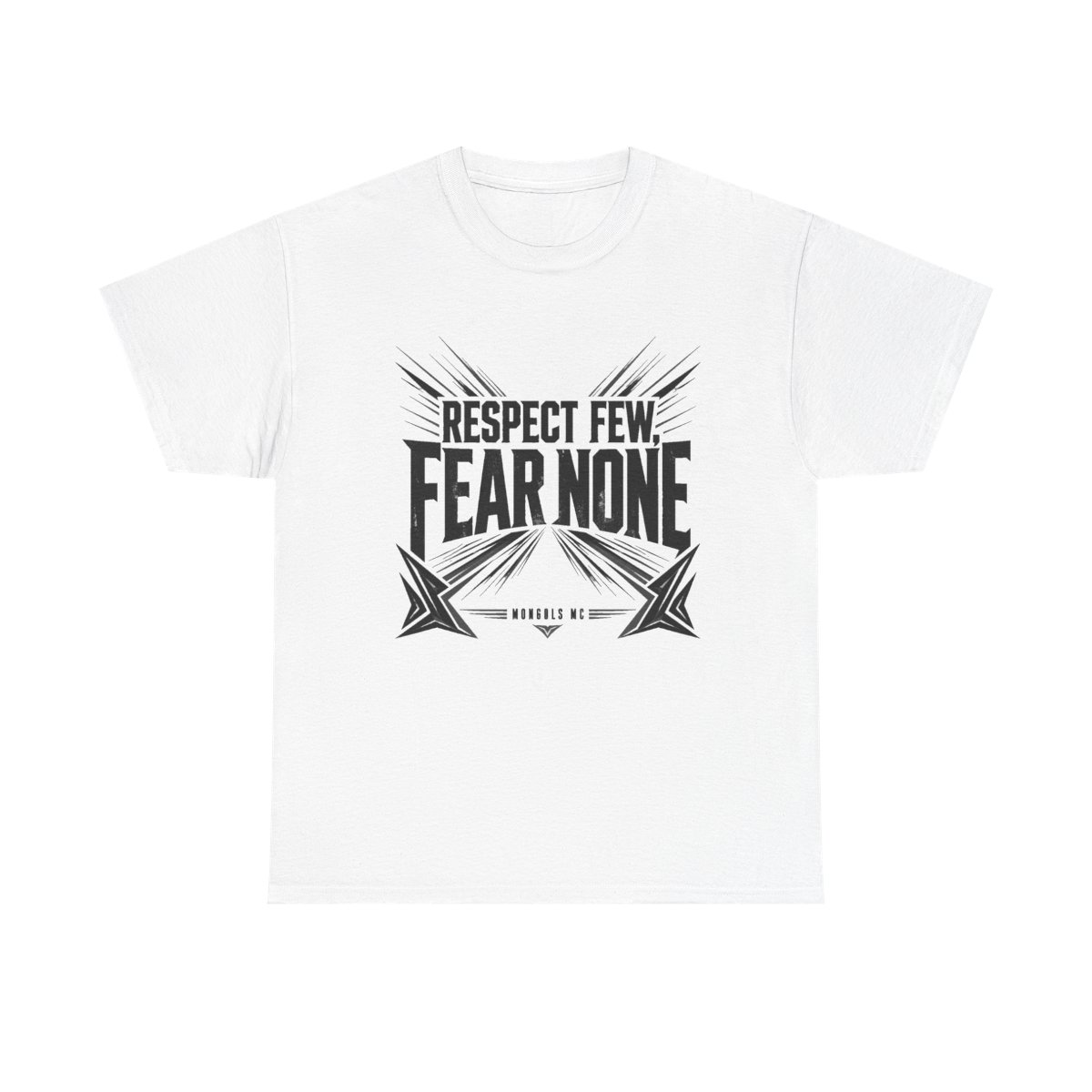 Mongols MC "Respect Few, Fear None" Unisex Tee — official Mongols T-Shirts