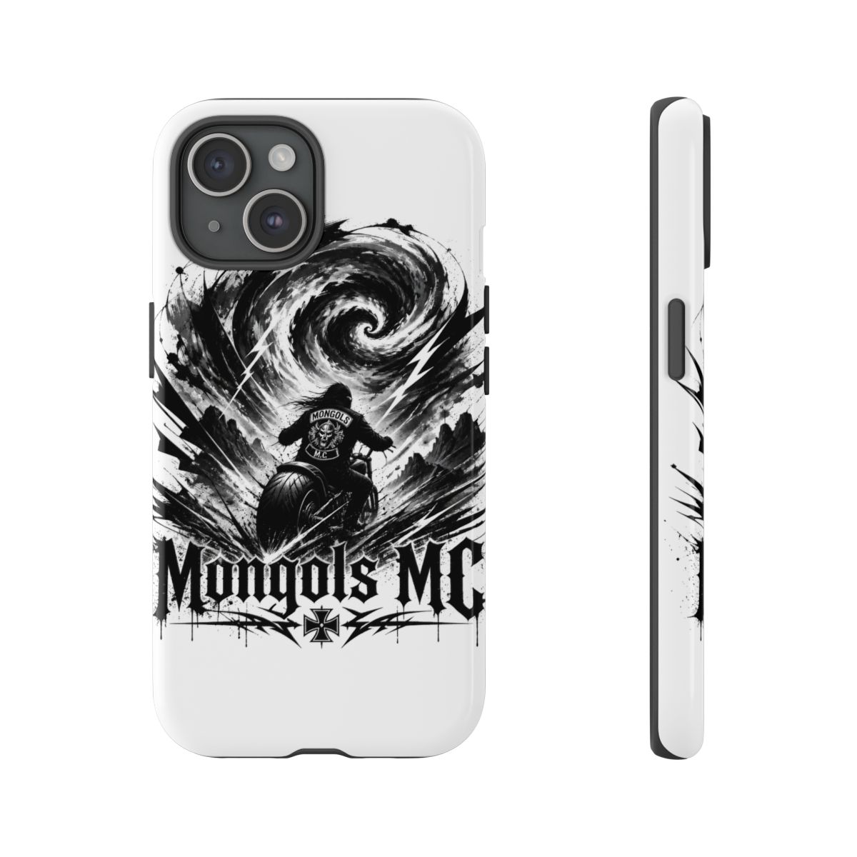 Mongols MC "outlaw spirit" Phone Case - alternate angle 1, merchandise