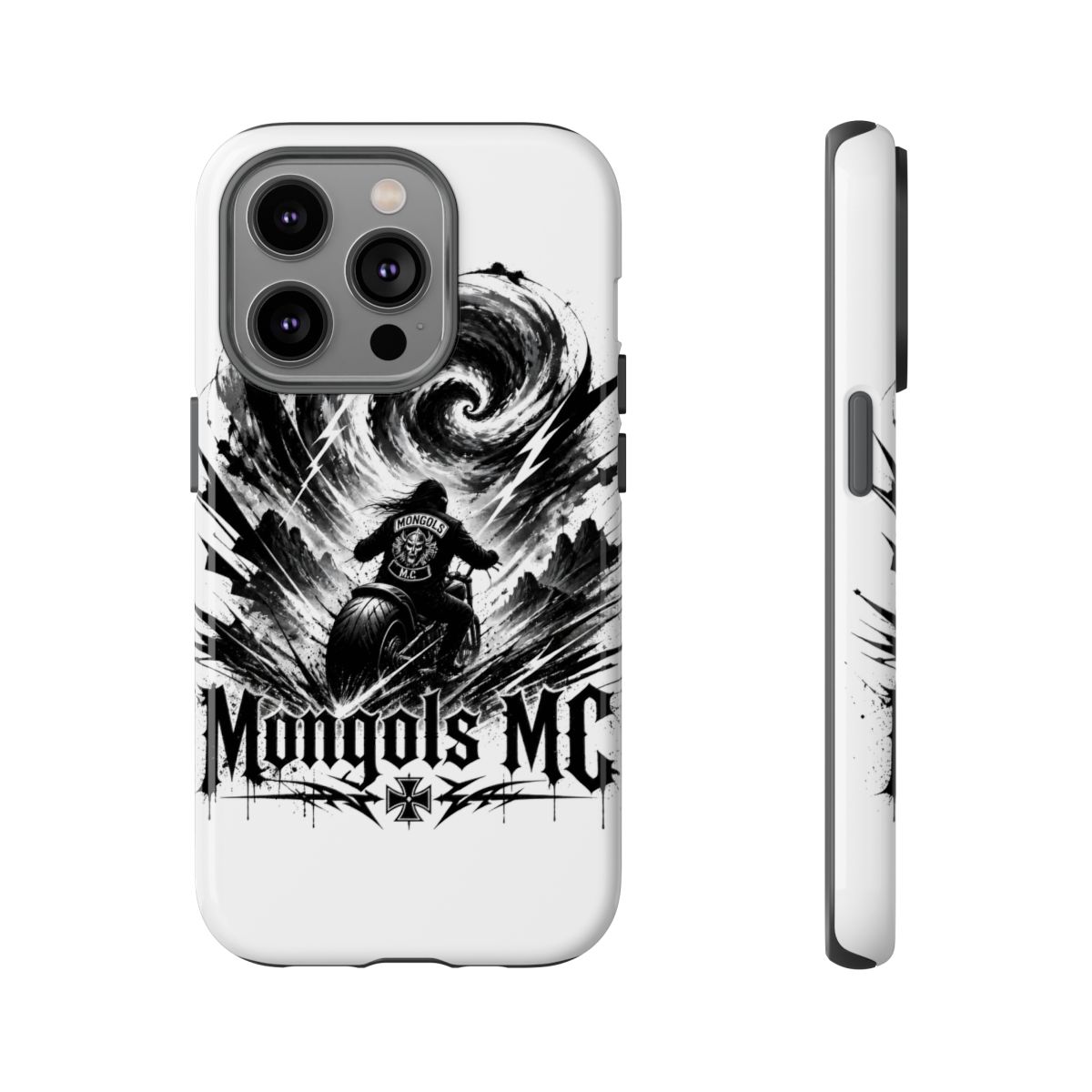 Mongols MC "outlaw spirit" Phone Case - alternate angle 3, merchandise