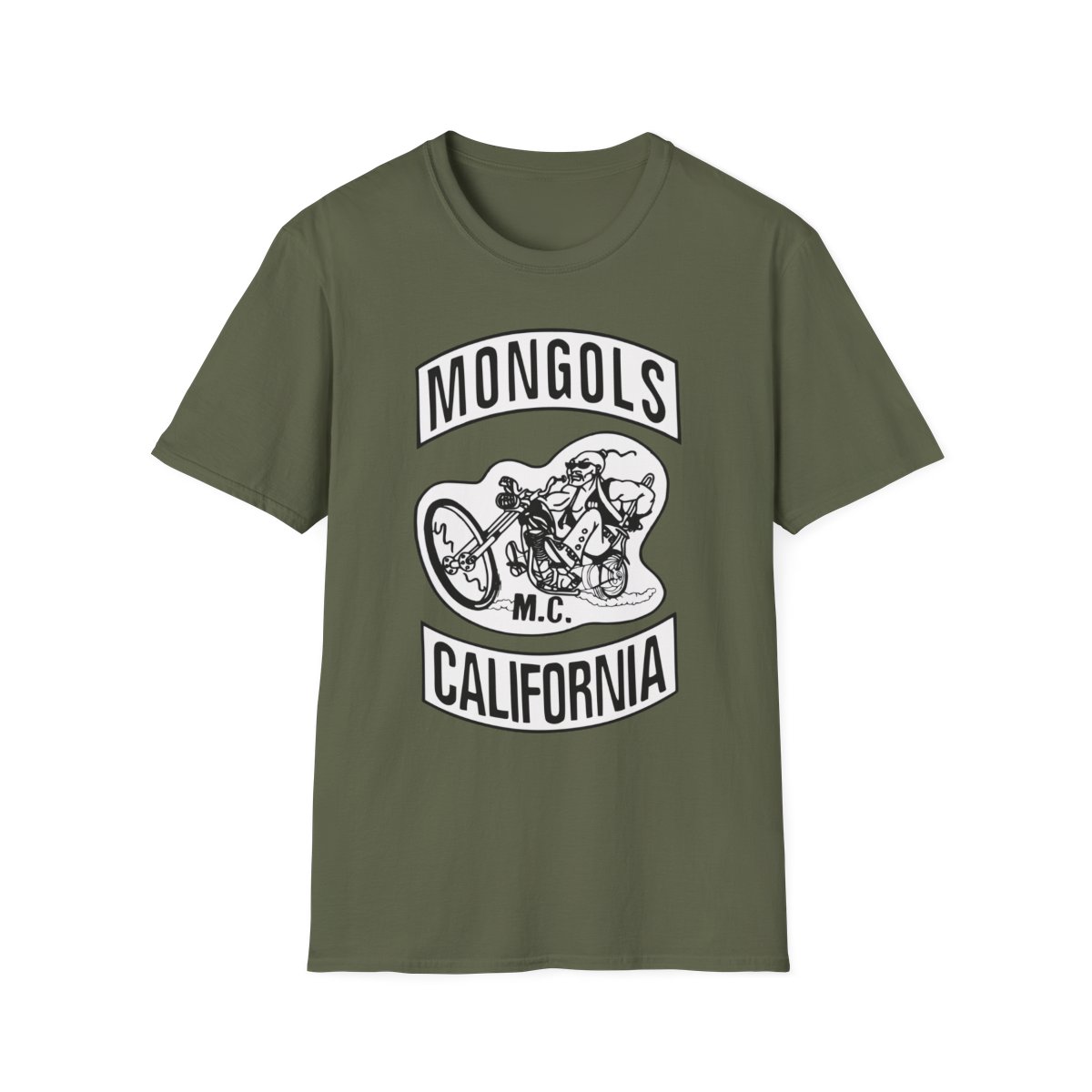 Mongols Motorcycle Club California T-Shirt | Mongols MC - alternate angle 2, merchandise