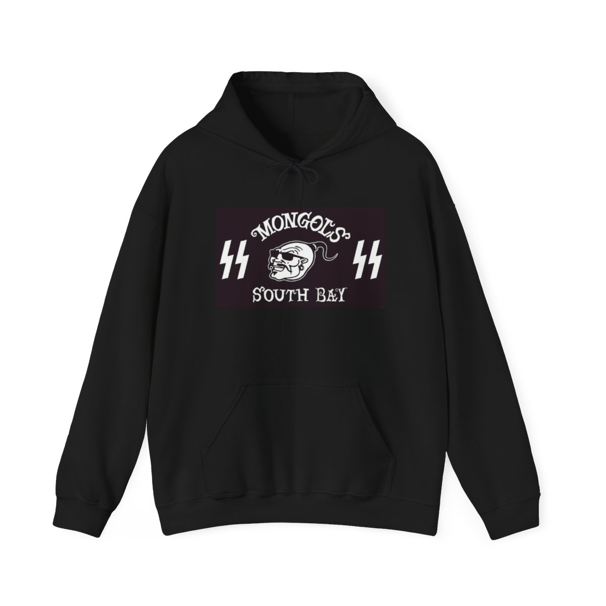 Mongols South Bay Skull Hoodie | Motorcycle Club Patch Sweatshirt | Mongols MC — official Mongols Hoodies