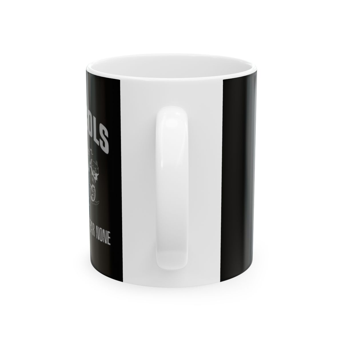 Meds & Mugs design Mug | Ceramic Coffee Tea Cup | Mongols MC - alternate angle 2, merchandise