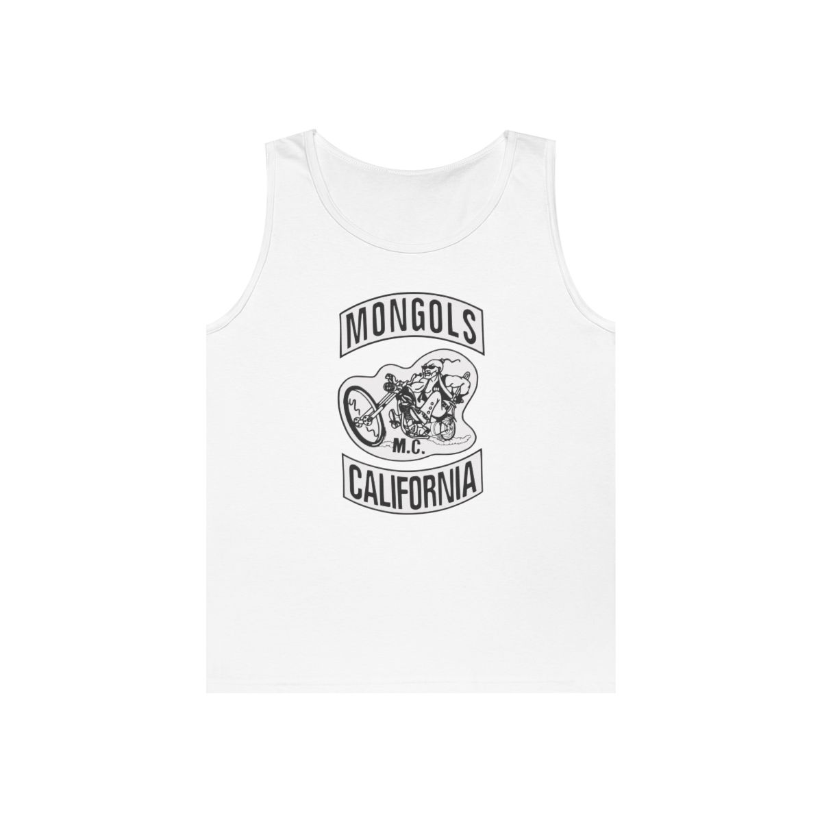 Mongols Motorcycle Club California Tank Top | Biker Skull Rider Design | Mongols MC - Mongols official Tank Tops merch